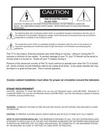 Mitsubishi WD52825 TV Operating Manual